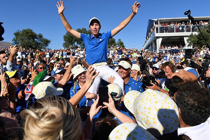 Europa retiene la Solheim que se ha jugado en Casares y ha pagado Marbella