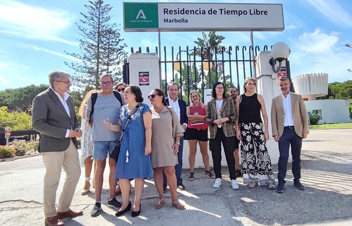 El PSOE se moviliza para salvar la Residencia de Tiempo Libre de Marbella