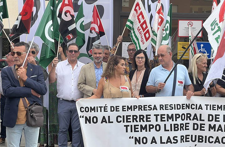 Los trabajadores piden viabilidad para la Residencia de Tiempo Libre de Marbella