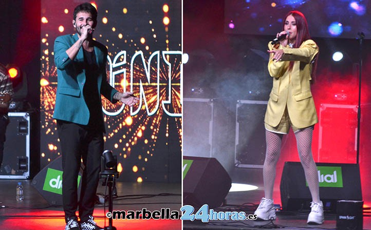 Antoñito Molina y Vicco ponen el broche al concierto Dial Únicxs en Marbella