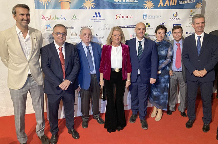 CIT Marbella entrega sus XXIII Premios Empresariales en una concurrida gala