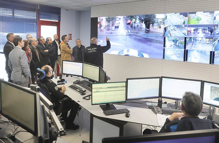 Salen a licitación las cámaras para el tráfico en el polígono de Marbella