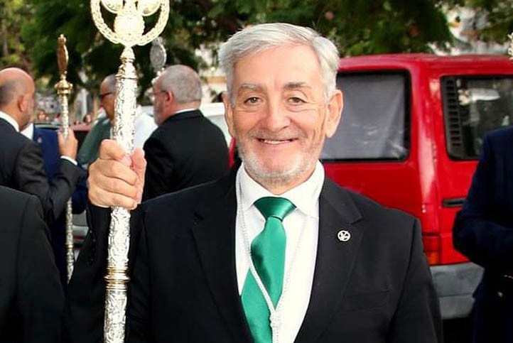 Antonio Martín, nuevo hermano mayor de la Columna de Marbella