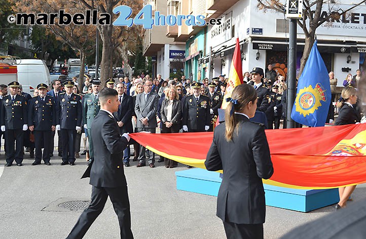 Marbella arropa a la Policía Nacional en la celebración de su 200º aniversario