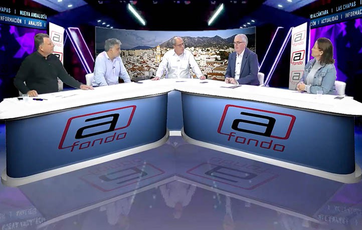 Nueva tertulia de televisión "A Fondo" con lo que pasa en Marbella y San Pedro