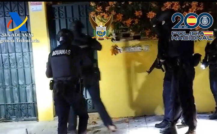 Cae una banda dirigida desde Marbella que enviaba cocaína oculta entre fruta