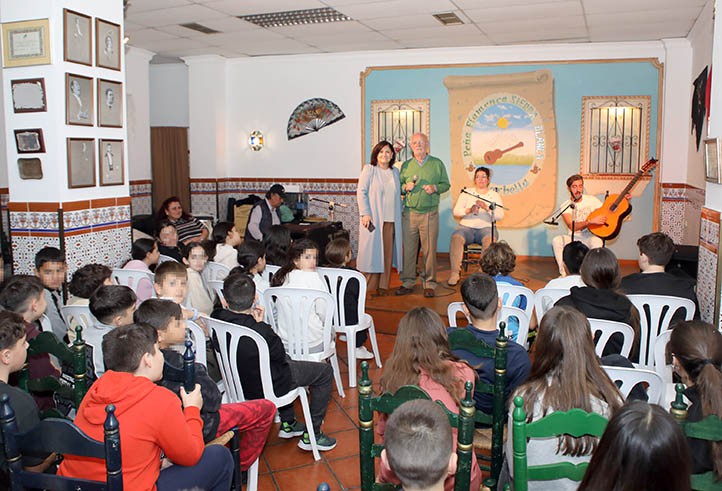 Escolares de Marbella participan en jornadas de divulgación del flamenco
