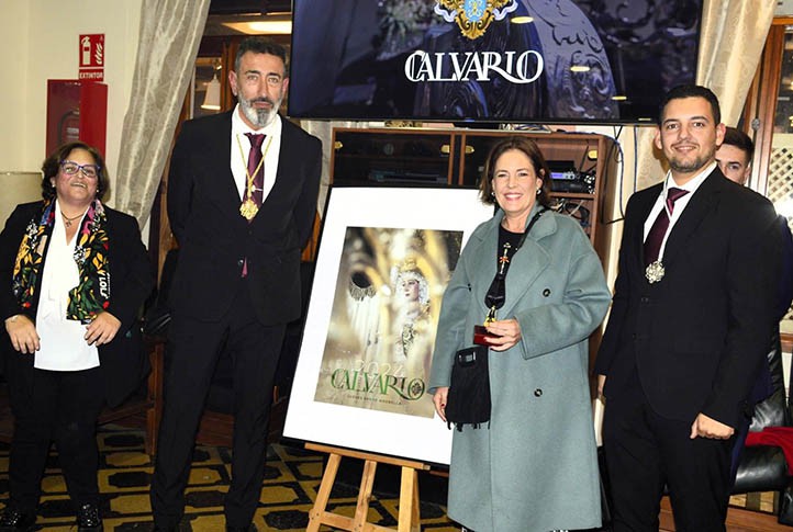 La Hermandad del Calvario de Marbella presenta el cartel para el Jueves Santo