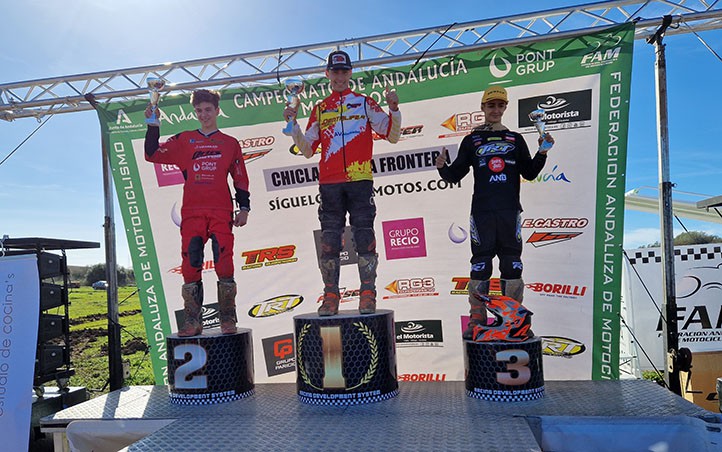 Marino Villar inicia el Campeonato de Andalucía de MX con dos podios