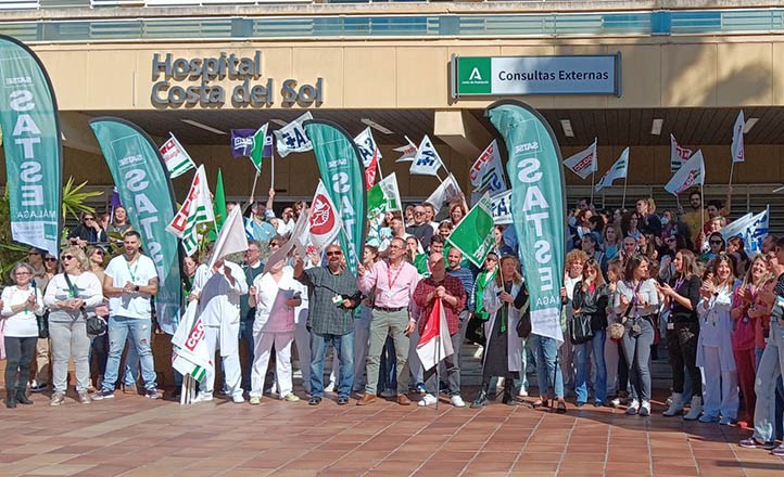 Los sindicatos vuelven a pedir más personal para el Hospital Costa del Sol