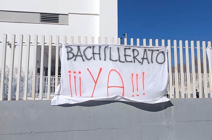 Exigen a la Junta el Bachillerato para el instituto de Las Chapas en Marbella