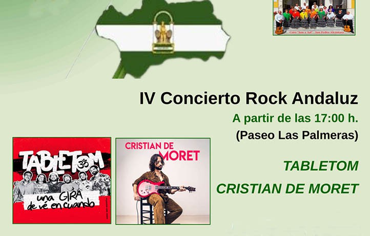 San Pedro Alcántara celebrará el 28-F con Tabletom y Cristian de Moret