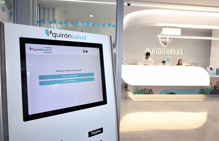 Quirónsalud Marbella ofrece al paciente un sistema completamente digitalizado