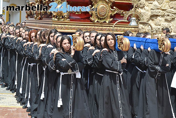 Todo listo para la Semana Santa de Marbella en la que tocará mirar al cielo