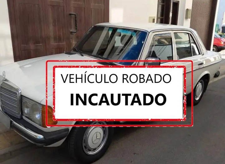 Recuperan en Los Barrios (Cádiz) un vehículo clásico robado en Marbella 