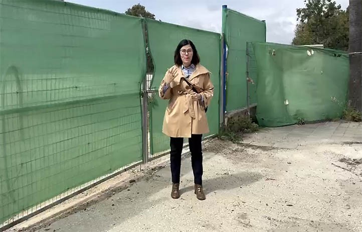 El PSOE exige que se retomen las obras del polideportivo de Nueva Andalucía