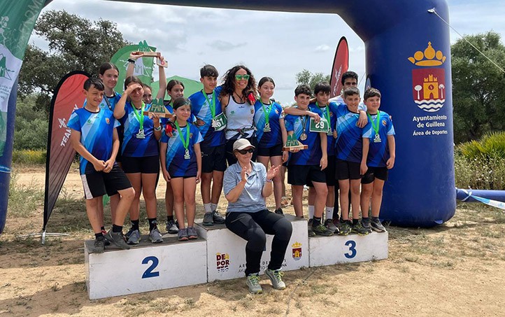 El CEM brilla en el CADEBA con la selección malagueña de marcha nórdica