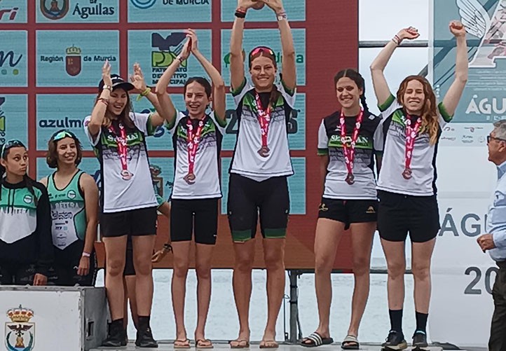 Bronce para las chicas del Triatlón Marbella en el Campeonato de España