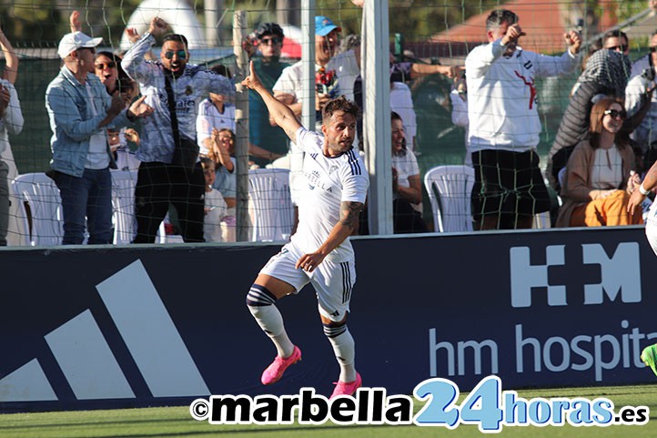 Gato sentencia al Getafe B y el Marbella está a un paso del ascenso (2-1)