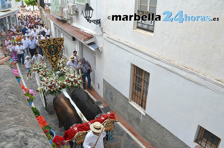 Marbella vive la romería en el preludio de la feria de San Bernabé