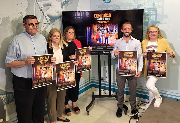 Convocan un concurso de dibujo por la coronación de la Virgen del Carmen