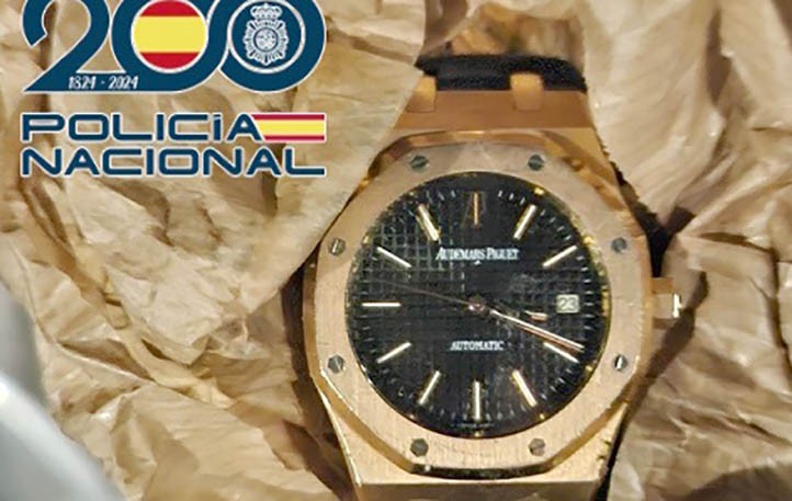 Caen cuatro organizaciones dedicadas a robar relojes de lujo en Marbella