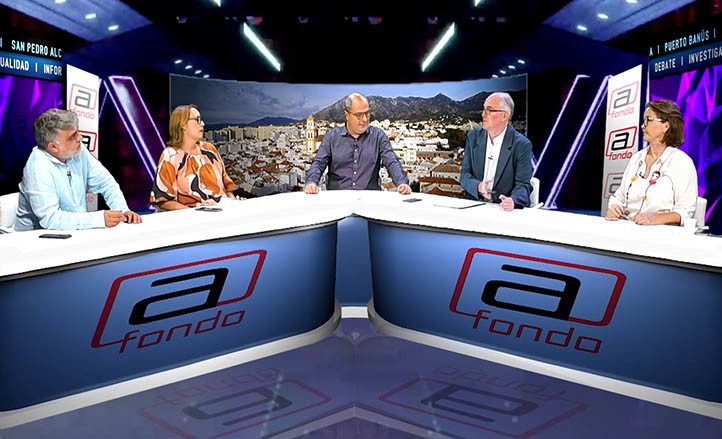 Instalaciones deportivas y vivienda, en la tertulia de televisión "A Fondo"