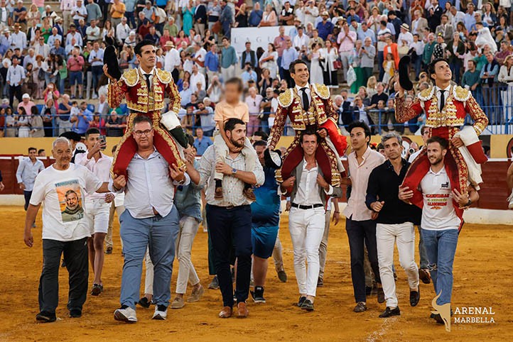 Lluvia de orejas en el retorno de las corridas de toros a Marbella