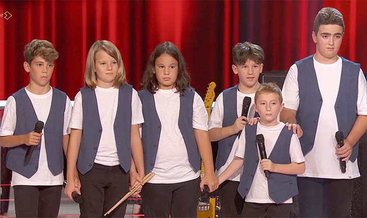 La banda sampedreña Minuto y medio pasa a los Asaltos en La Voz Kids