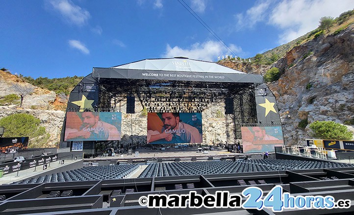 El Festival Starlite estrena en Marbella el escenario más grande de España