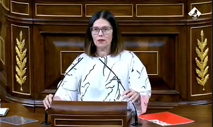 Isabel Pérez afea al PP en el Congreso su desinterés por el patrimonio histórico