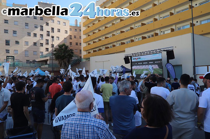Marbella y San Pedro podrán seguir en pantalla gigante el España-Georgia