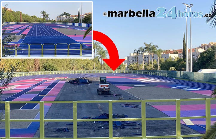 La dificultad de practicar atletismo en Marbella: ni pista larga ni pista corta