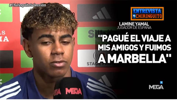 Lamine Yamal invitó a sus amigos a Marbella con su primer sueldo