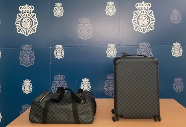 Recuperadas en Marbella dos maletas de lujo valoradas en más de 4.000 euros