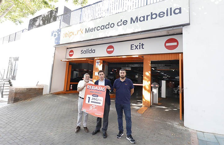 Tarifas especiales para aparcar en el centro de Marbella durante septiembre