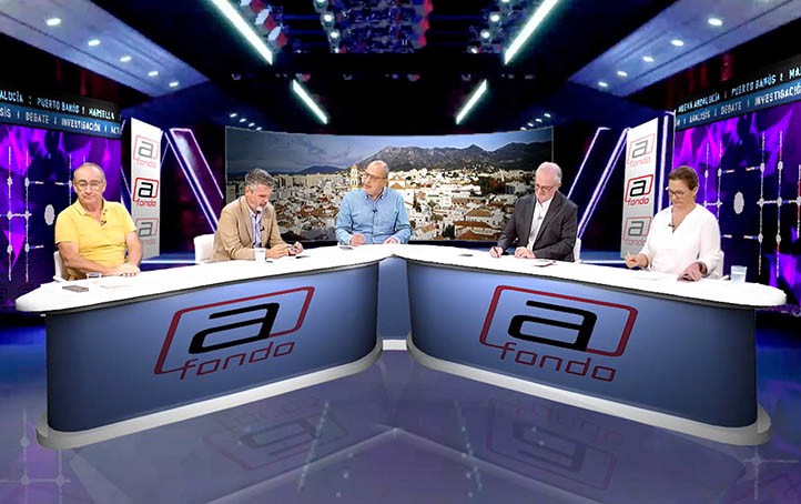 La tertulia de TV "A Fondo" aborda la nueva subida de impuestos en Marbella
