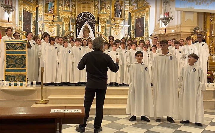 Una decena de coros participa en el Congreso de Pueri Cantores en Marbella