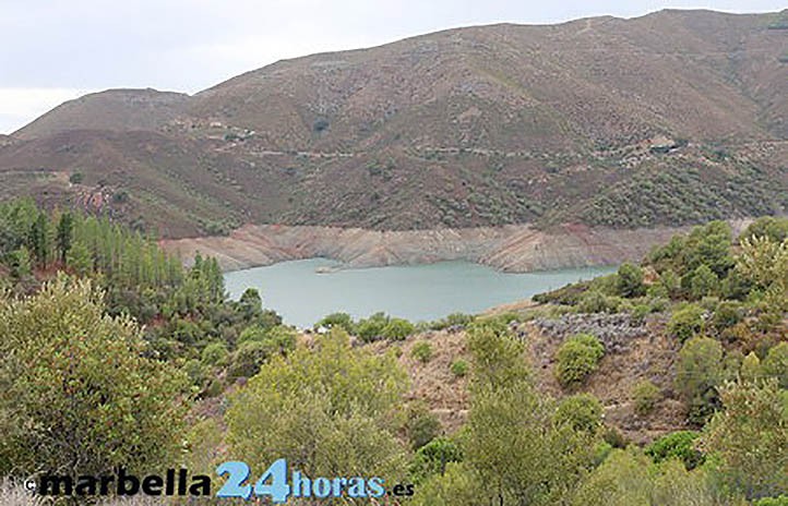 El pantano de la Concepción tiene casi el doble de agua que el año pasado