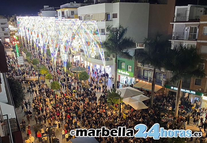 Así será el encendido de las luces de Navidad en Marbella y San Pedro
