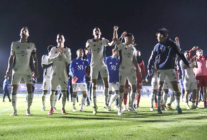 El Marbella espera ya a un Primera en la Copa tras eliminar al Burgos (1-0)