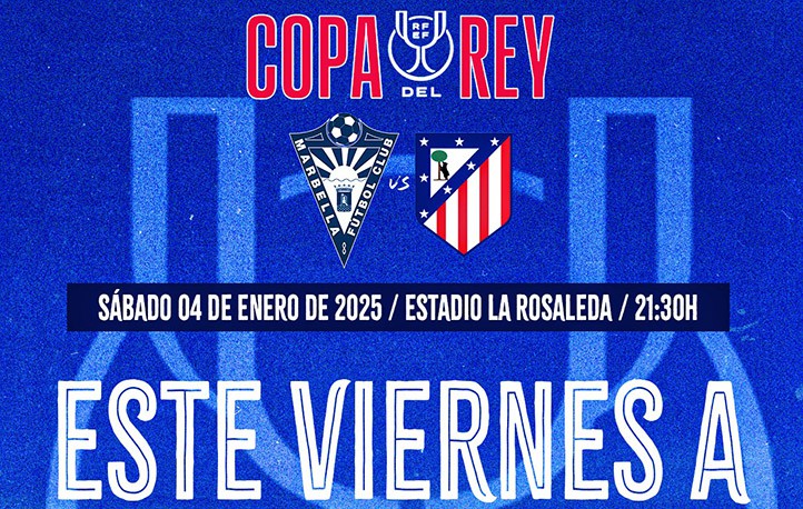 Este viernes comienza la venta de entradas del Marbella - Atleti