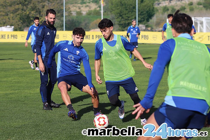 El Marbella FC necesita "más acierto " para poder resurgir ante el Recre