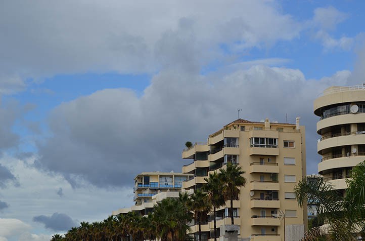 Meteorología desactiva el aviso naranja sin precipitaciones en Marbella