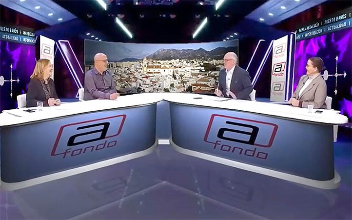 La tertulia de TV "A Fondo" analiza la actualidad de Marbella y San Pedro