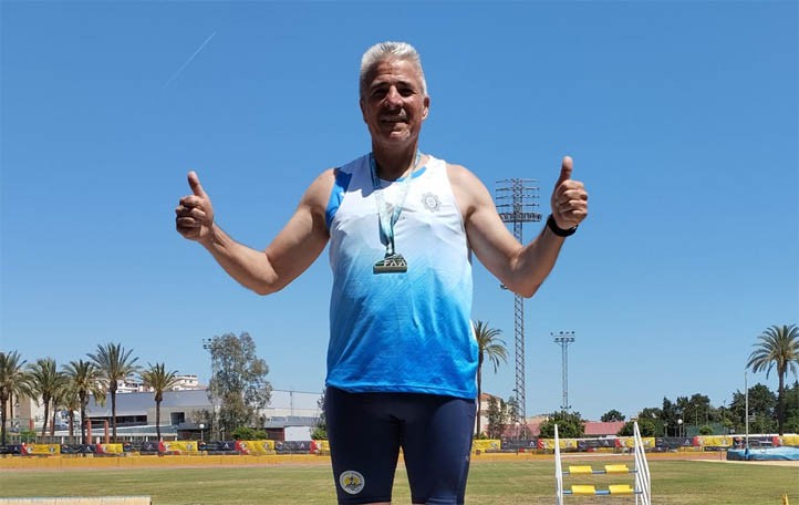 El marbellí Juan Carlos Bo, campeón de Andalucía M55 en decatlón