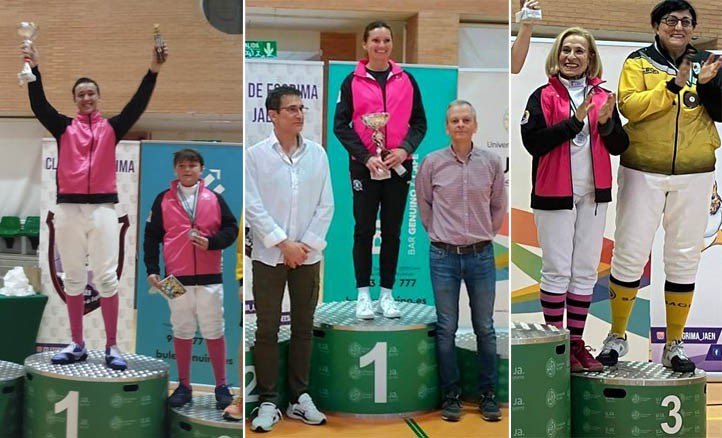 Seis medallas para el Sala de Armas de Marbella en la III Copa Andalucía