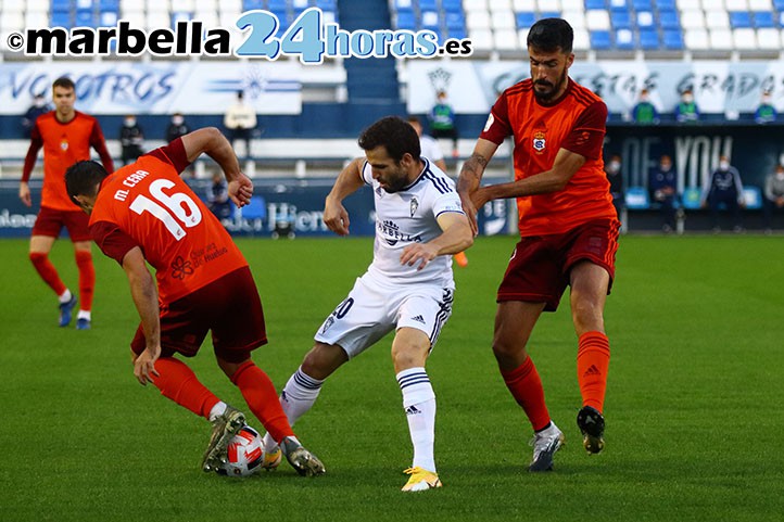 El Marbella manda como local en los duelos previos ante el Recreativo