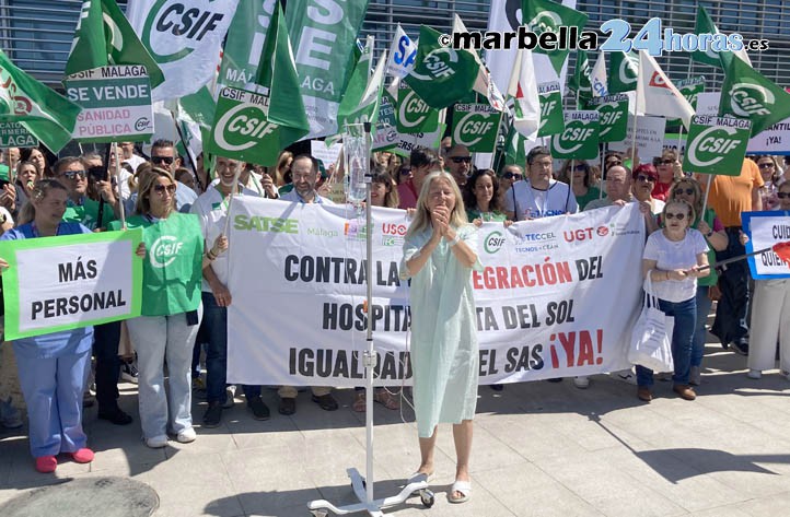 "Moreno Bonilla, aumenta la plantilla", clamor en el Hospital Costa del Sol