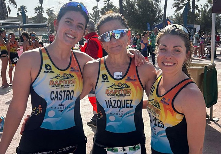 Oro, plata y bronce para el Club Triatlón Costa del Sol en el Andaluz